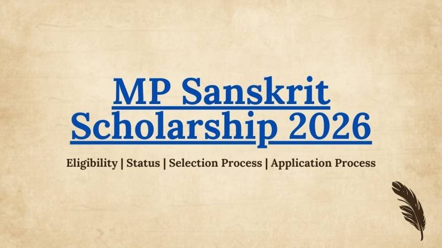 MP Sanskrit Scholarship 2026