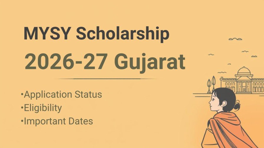 MYSY Scholarship 2026-27 Gujarat