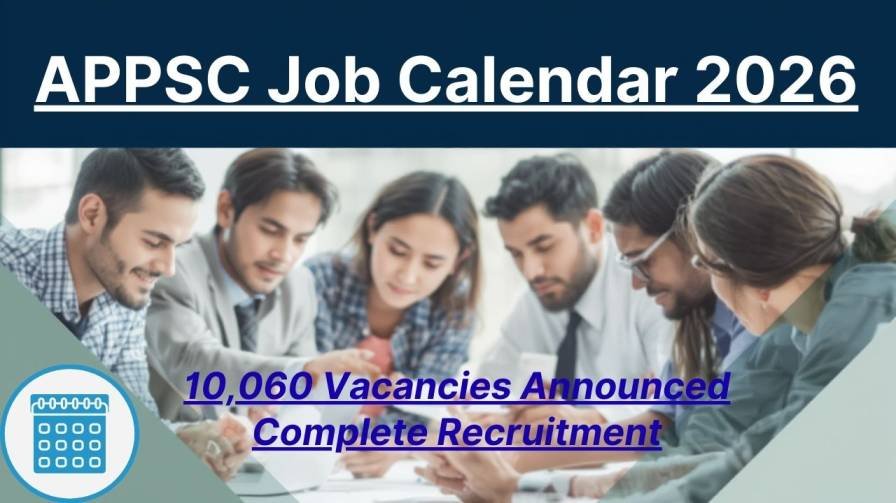 APPSC Job Calendar 2026