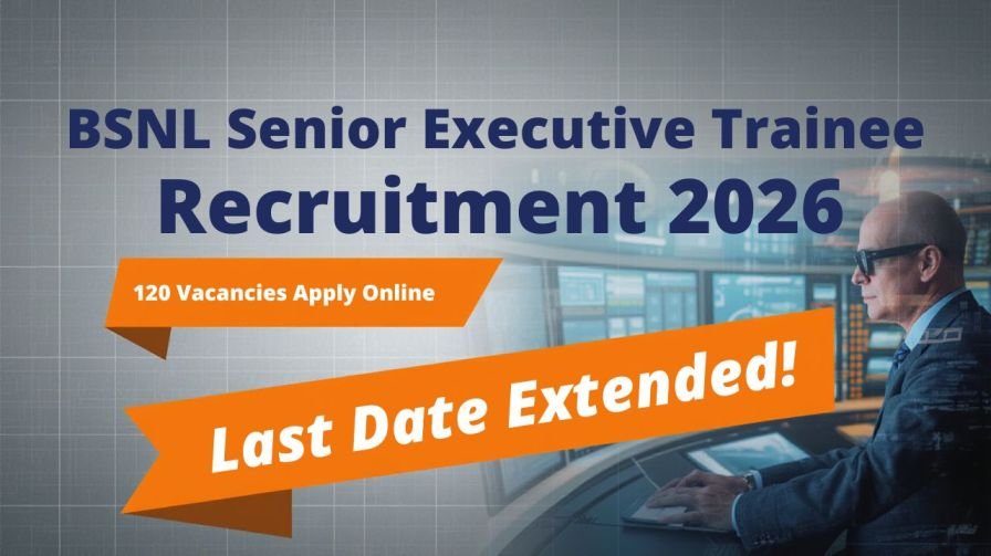 BSNL Senior Executive Trainee Recruitment 2026